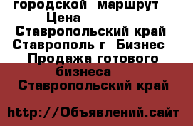 городской  маршрут  › Цена ­ 500 000 - Ставропольский край, Ставрополь г. Бизнес » Продажа готового бизнеса   . Ставропольский край